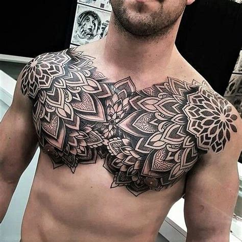 100 Tatuajes en el pecho – Diseños de Hombres